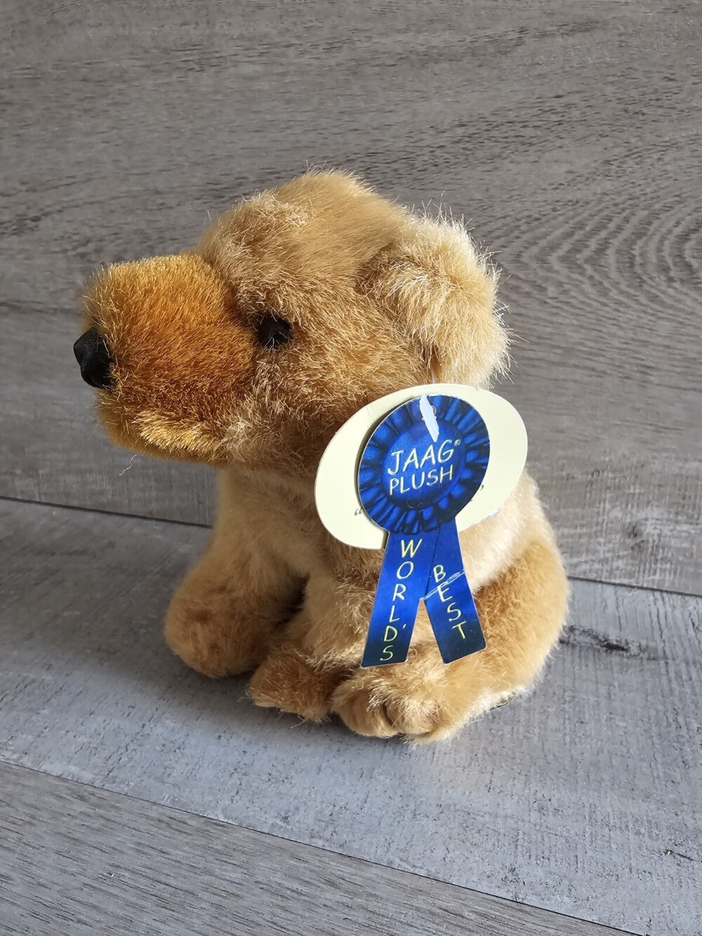 Jaag Stuffed Realistic RARE Brown Grizzly Bear Plush 5" Wilderness Plushie New